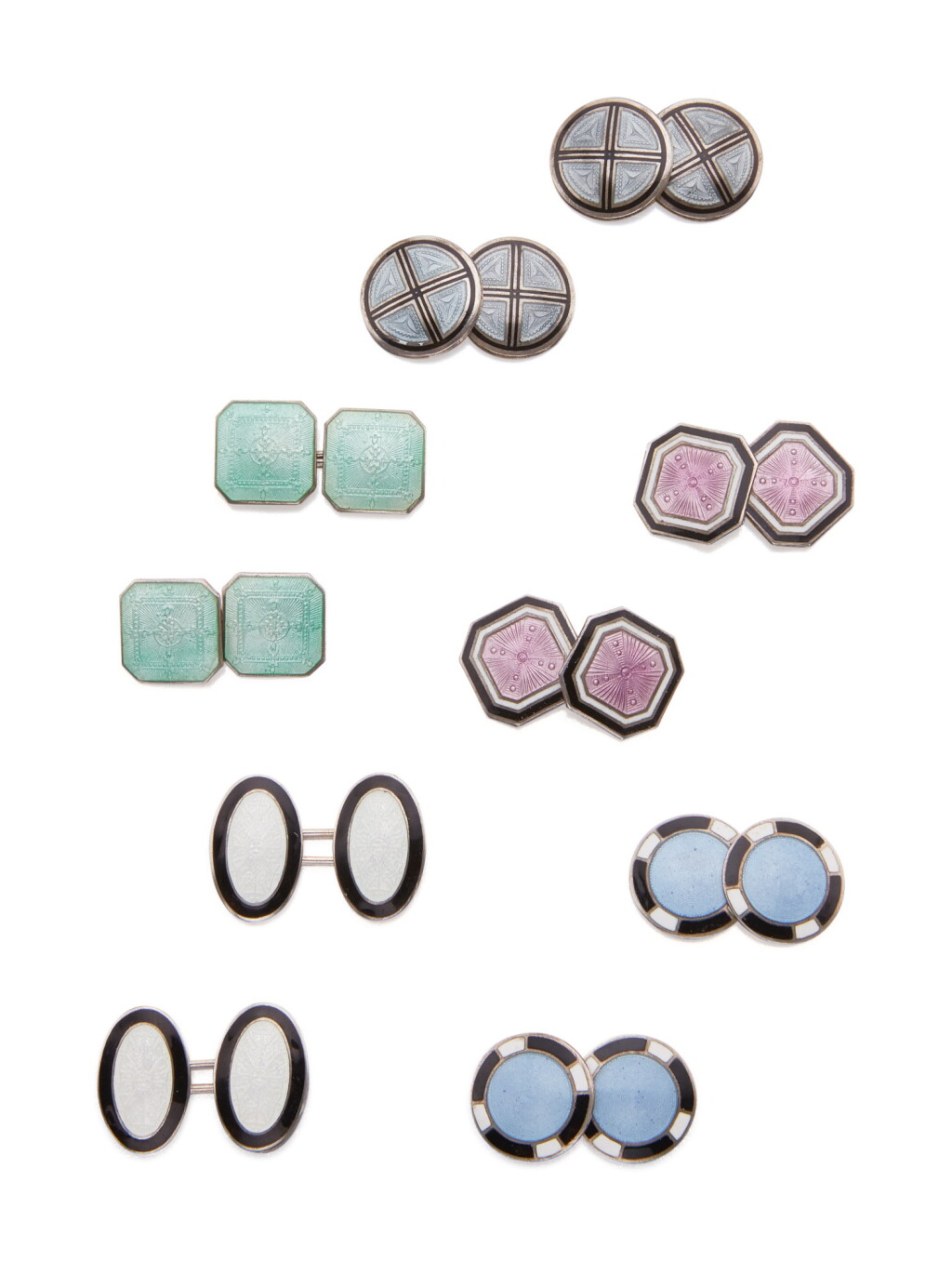 View full screen - View 1 of Lot 15. Group of Cufflinks.