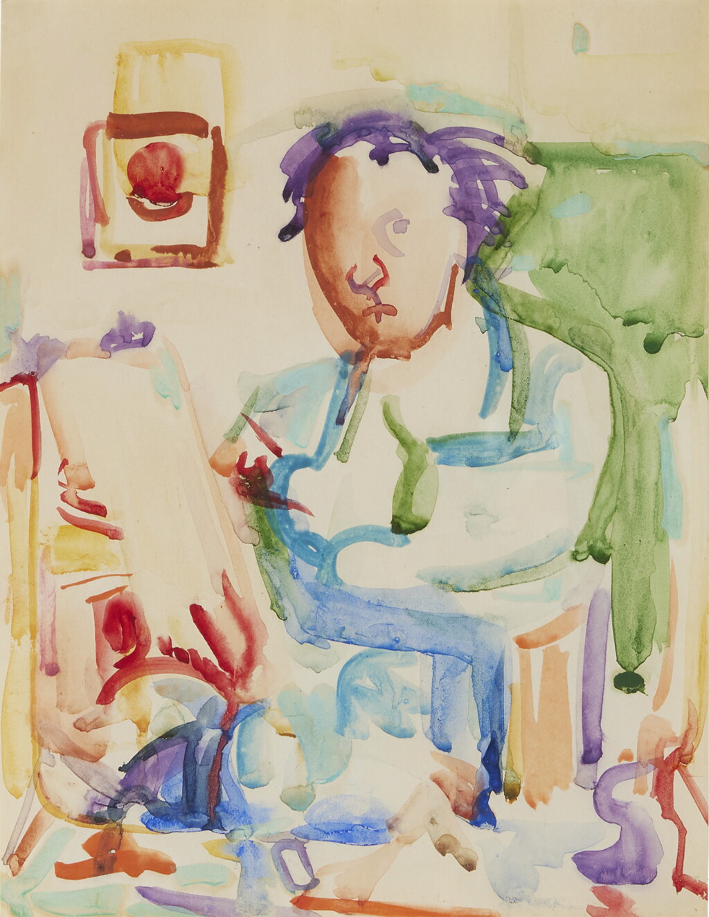 View full screen - View 1 of Lot 440. Untitled (Self Portrait).