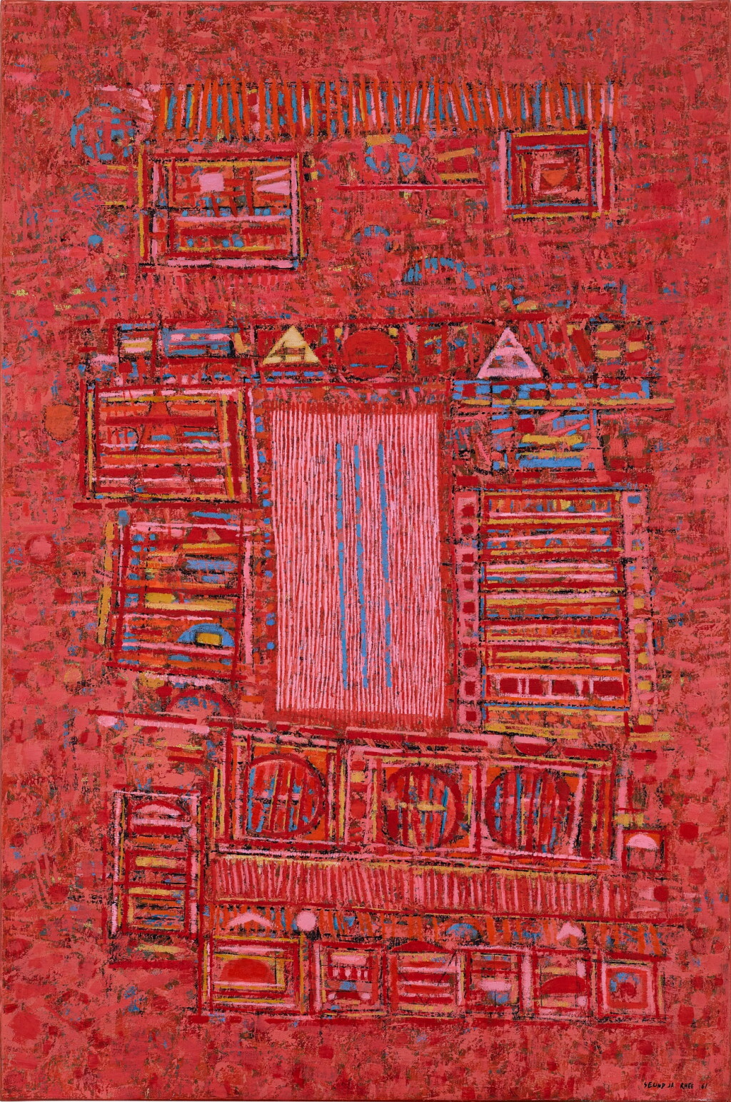 View full screen - View 1 of Lot 17. Rhee Seundja 李聖子 | 無題 Untitled .