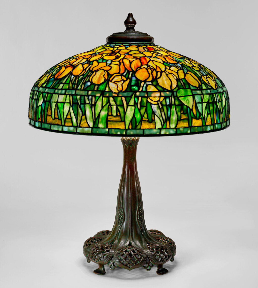 View full screen - View 1 of Lot 339. "Tulip" Table Lamp.