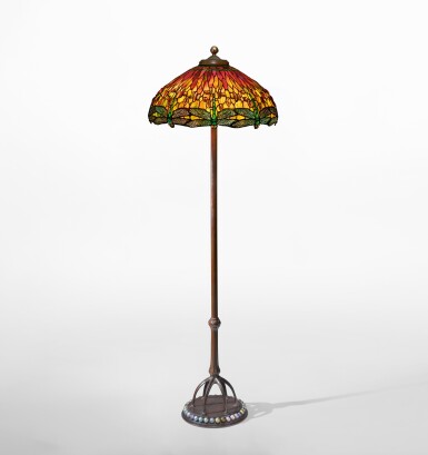 View full screen - View 1 of Lot 184. "Dragonfly" Floor Lamp.