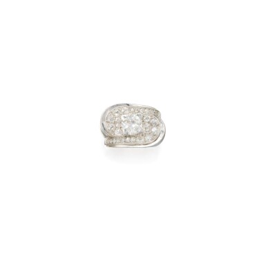 View full screen - View 1 of Lot 245. DIAMOND RING, RENÉ BOIVIN, FRANCE.