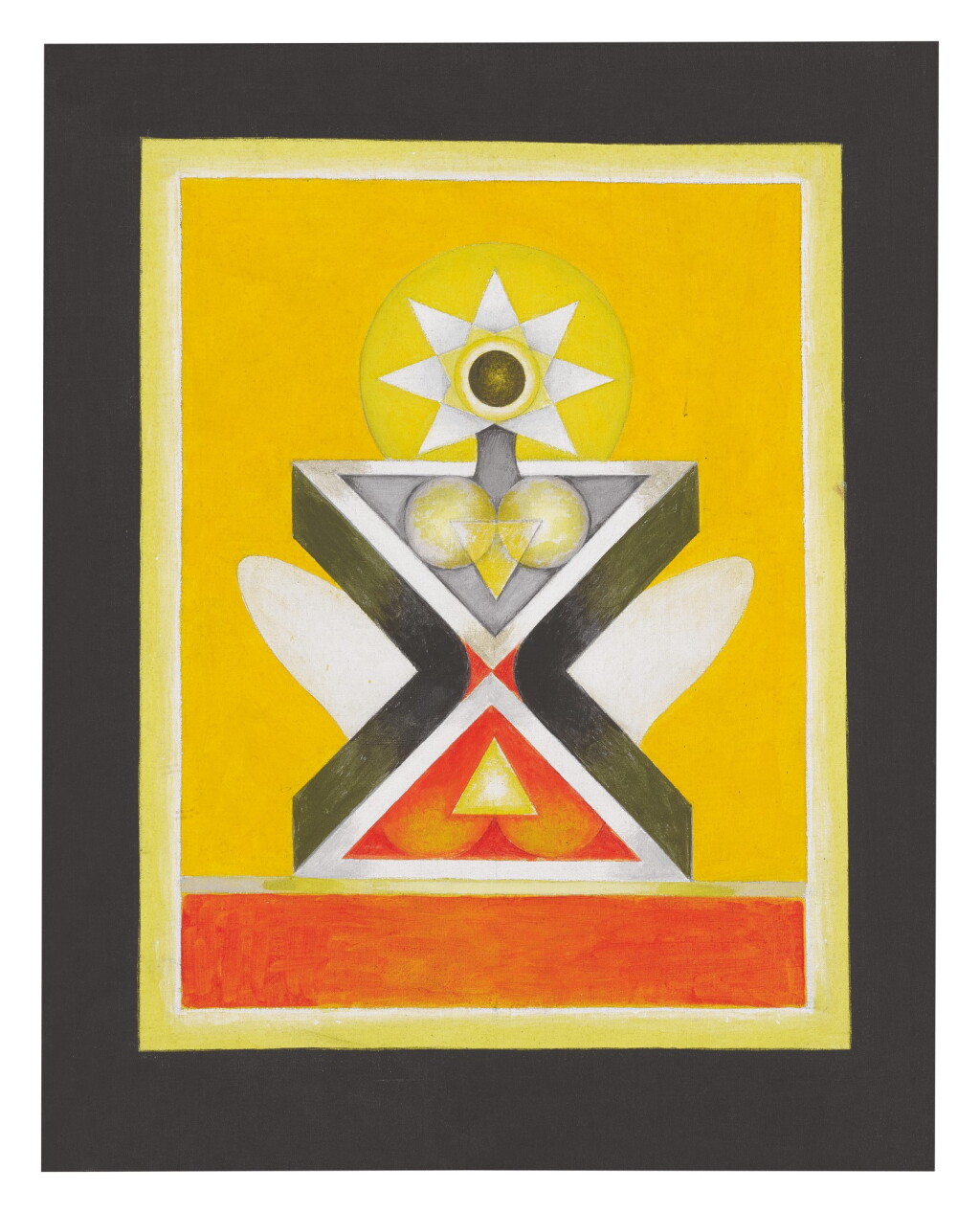 View full screen - View 1 of Lot 40. GULAM RASOOL SANTOSH | UNTITLED.