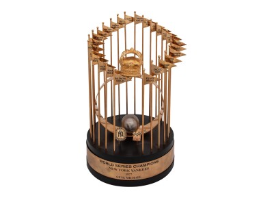 View full screen - View 1 of Lot 68. 1977 Gene Michael New York Yankees World Series Championship Trophy (Michael Family LOA).