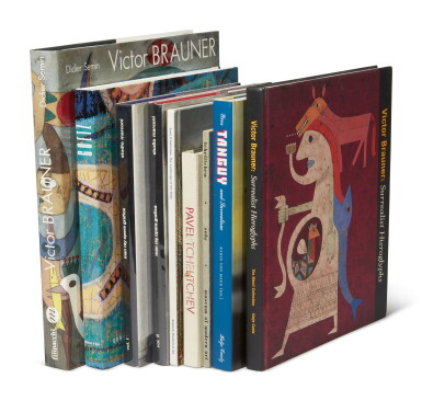 View full screen - View 1 of Lot 47. A SURREALIST LIBRARY.