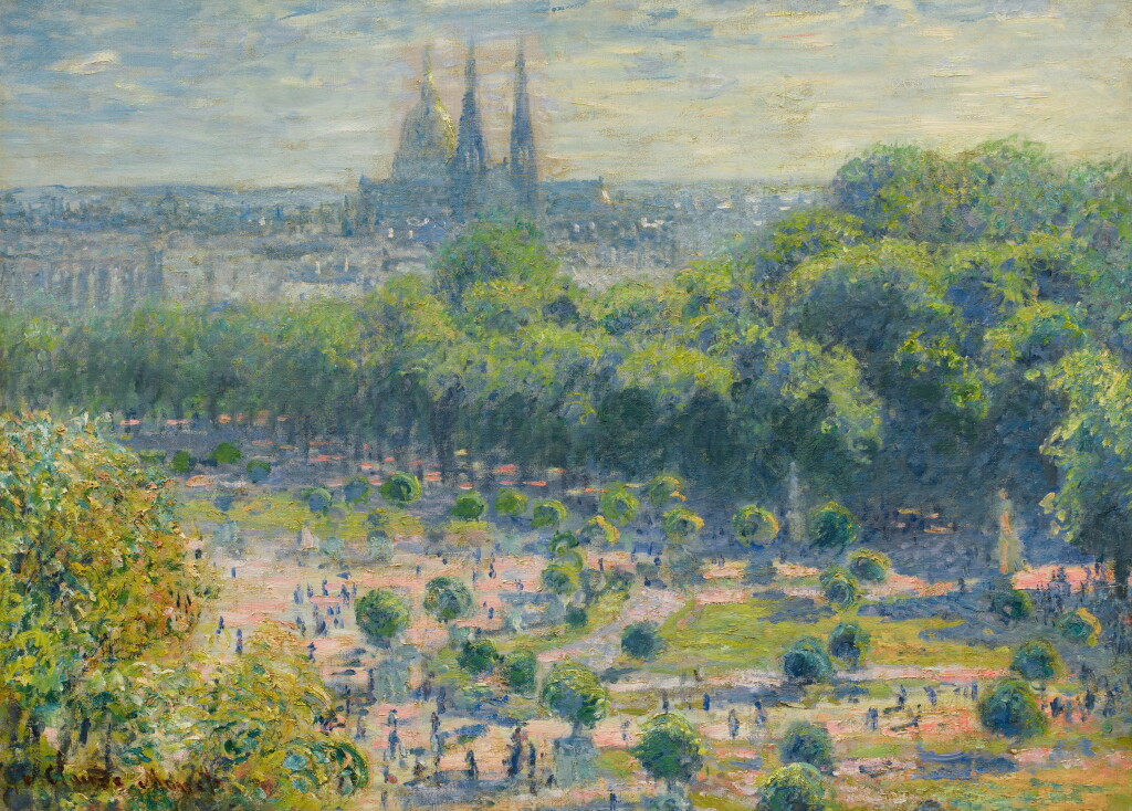 View full screen - View of Le Jardin des Tuileries.