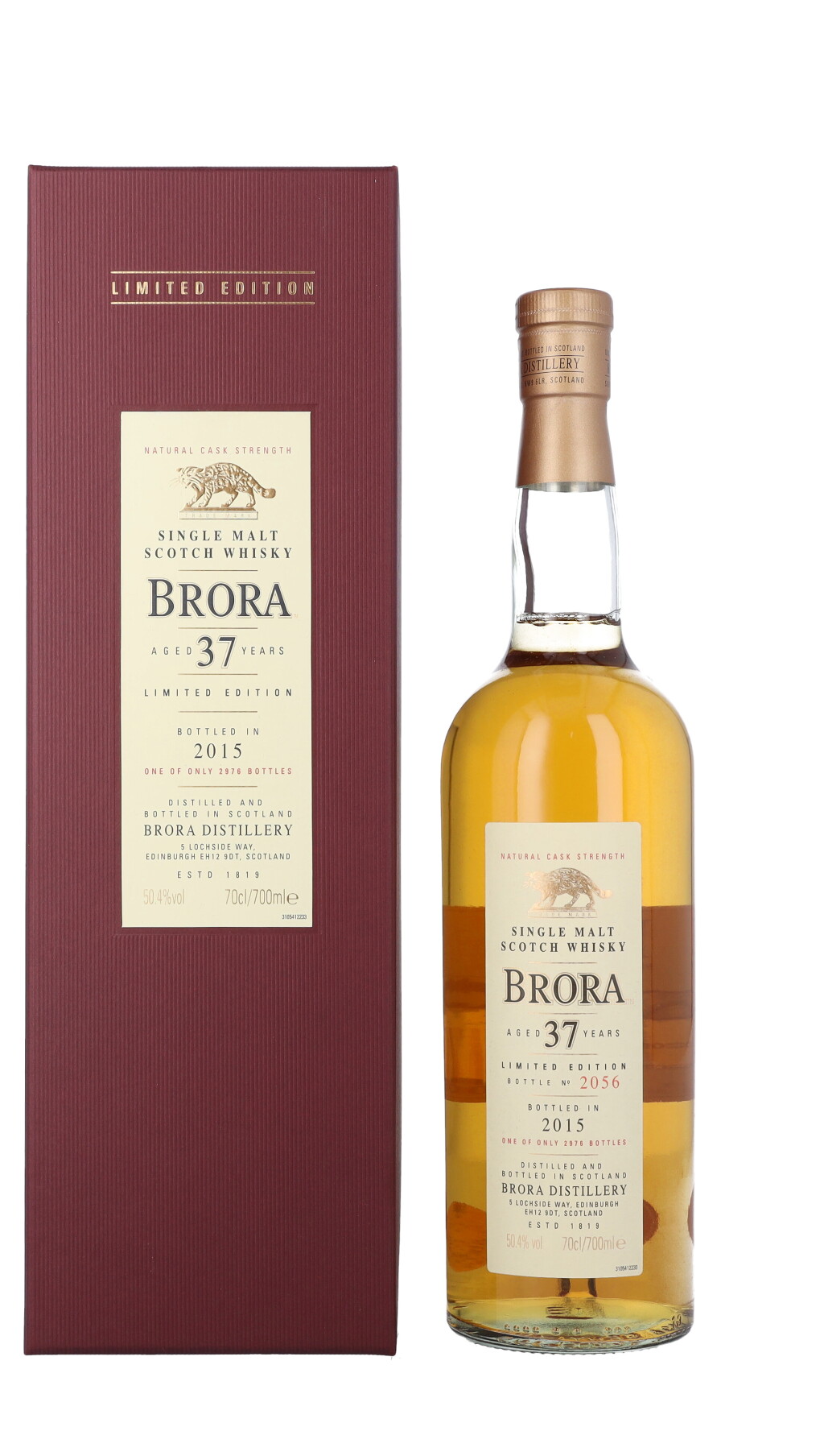 View full screen - View 1 of Lot 5387. Brora Fourteenth Annual Release 37 Year Old 50.4 abv NV (1 BT70).