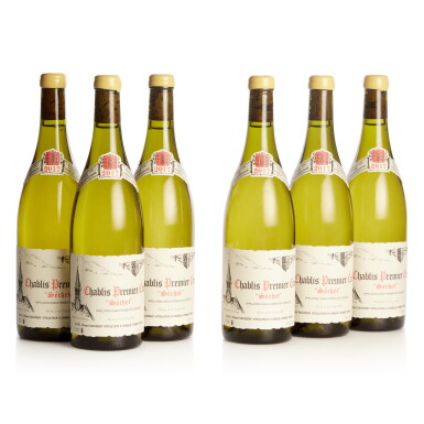 View full screen - View 1 of Lot 553. Chablis, Séchet 2017 Vincent Dauvissat (6 BT) .