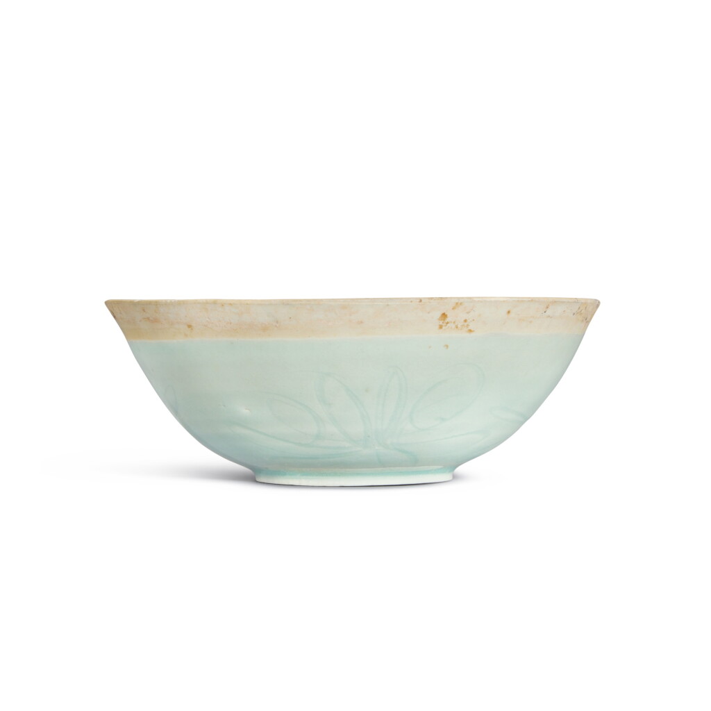 View full screen - View 1 of Lot 26. A carved Qingbai 'floral' bowl, Southern Song dynasty.