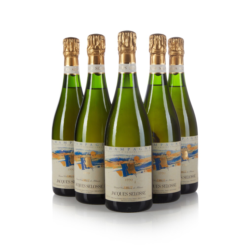 View full screen - View 1 of Lot 9535. Jacques Selosse, Blanc de Blancs 1990 (6 BT).