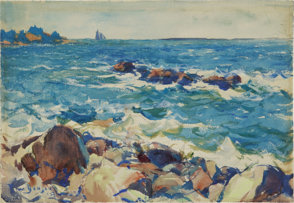 全萤幕检视 - 查看39Vinalhaven (View from Wooster Farm, North Haven Island, Maine)的1