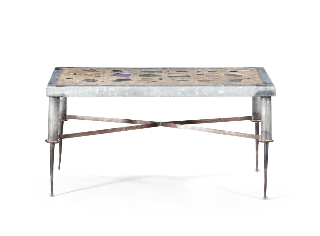 View full screen - View 1 of Lot 202. Table basse, vers 1990.