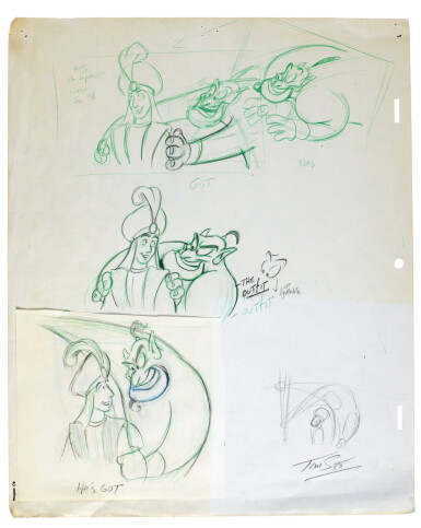 View full screen - View 1 of Lot 71. Walt Disney Animation Studios.
