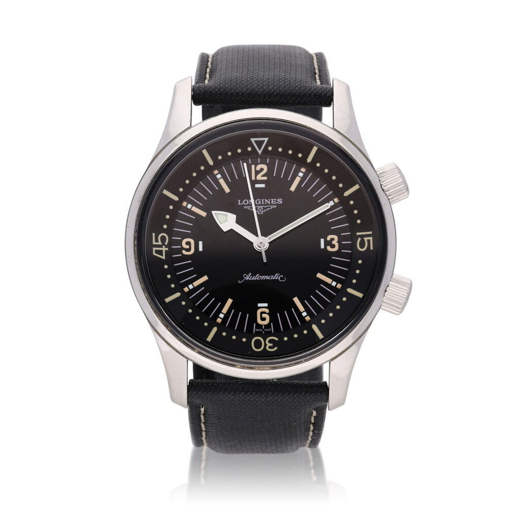 View full screen - View 1 of Lot 491. Reference L3.674.4.56 Legend Diver Re-Issue, A stainless steel automatic wristwatch, Circa 2014.