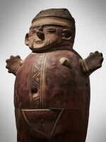 Chancay Polychrome Female Figure, circa AD 1100 - 1400