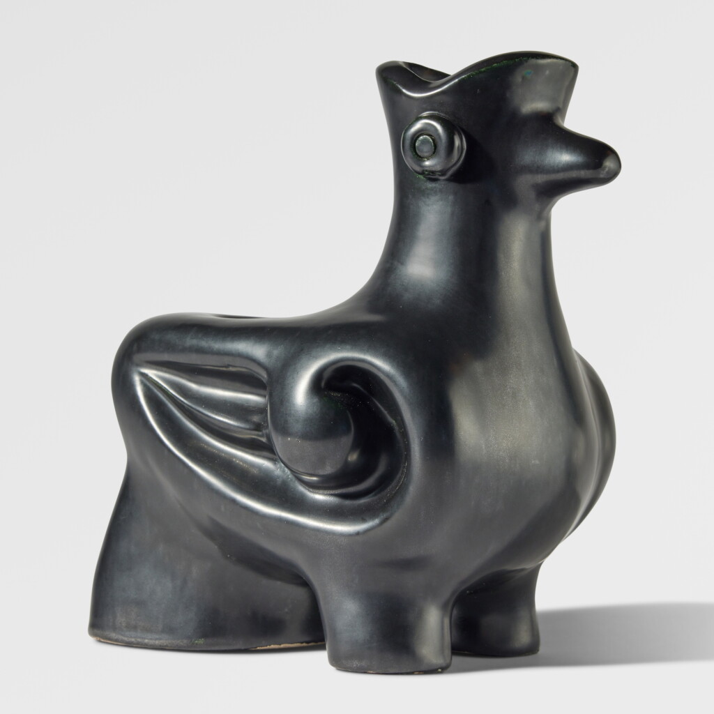 View full screen - View 1 of Lot 702. "Coq" Vase.