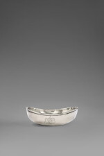 A Louis XV Silver Boat-Form Hunting Cup, Antoine Negret II, Clermont-Ferrand, Circa 1725