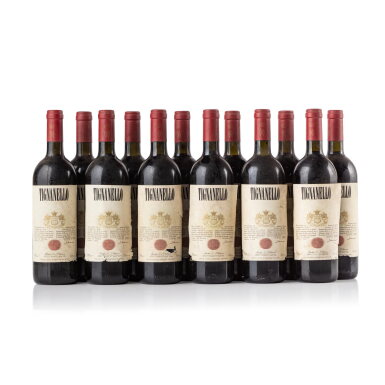 View full screen - View 1 of Lot 598. Tignanello 1985 Antinori (12 BT).