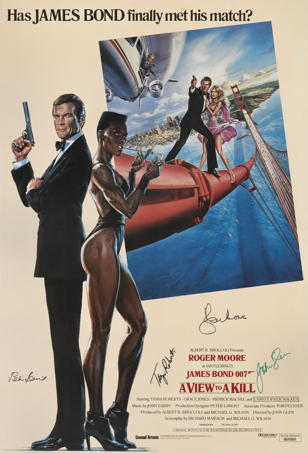 View full screen - View 1 of Lot 136. A View to a Kill (1985).