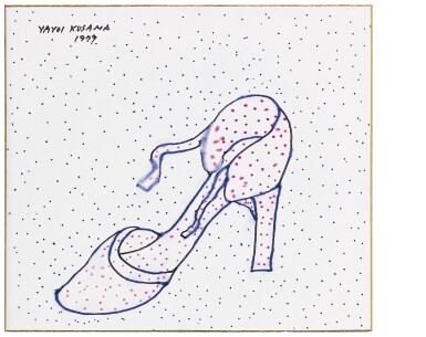 View full screen - View 1 of Lot 9520. YAYOI KUSAMA 草間彌生 | SHOE 靴.