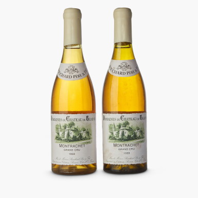 View full screen - View 1 of Lot 298. Montrachet 1959 Bouchard Père et Fils (2 BT).