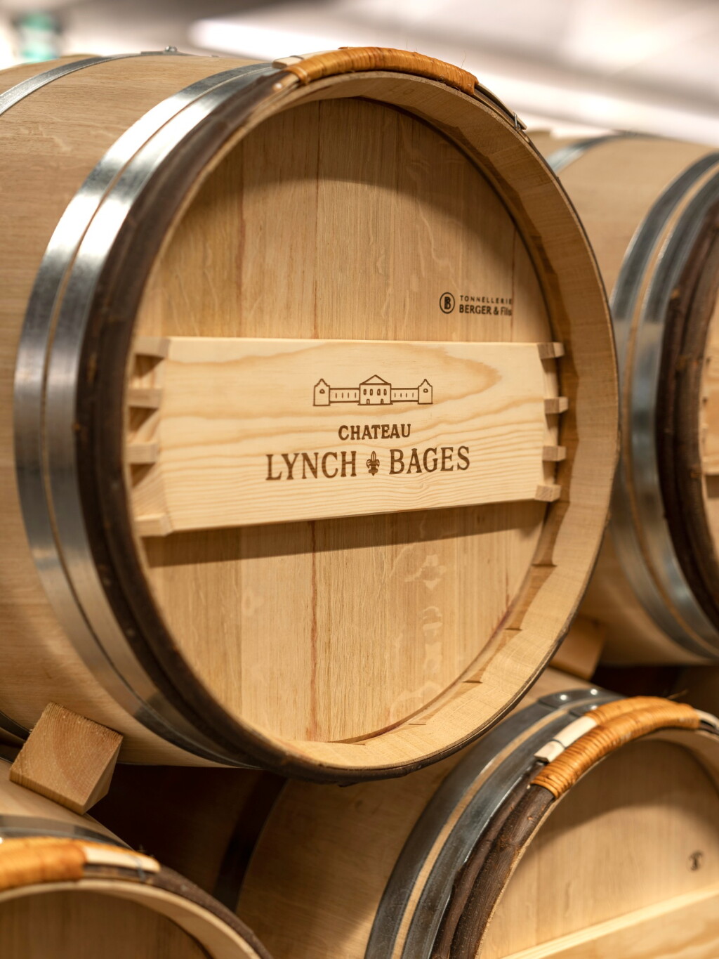 View full screen - View 1 of Lot 242. Château Lynch-Bages 2020 Bespoke En Primeur Barrel + Visit.