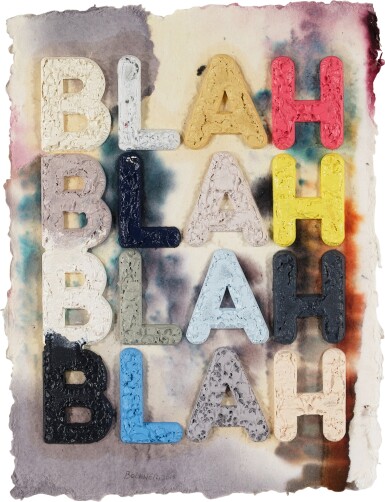 View full screen - View 1 of Lot 54. Blah, Blah, Blah.