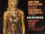 Goldfinger (1964), style A poster, British