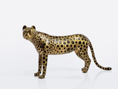View full screen - View 1 of Lot 74. Guépard, Tête à Gauche.