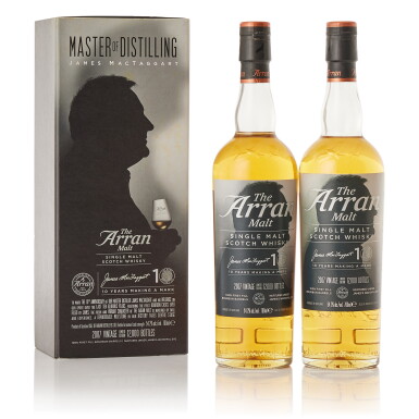 View full screen - View 1 of Lot 9683. Arran 10 Year Old James MacTaggart 54.2 abv 2007 (2 BT70).