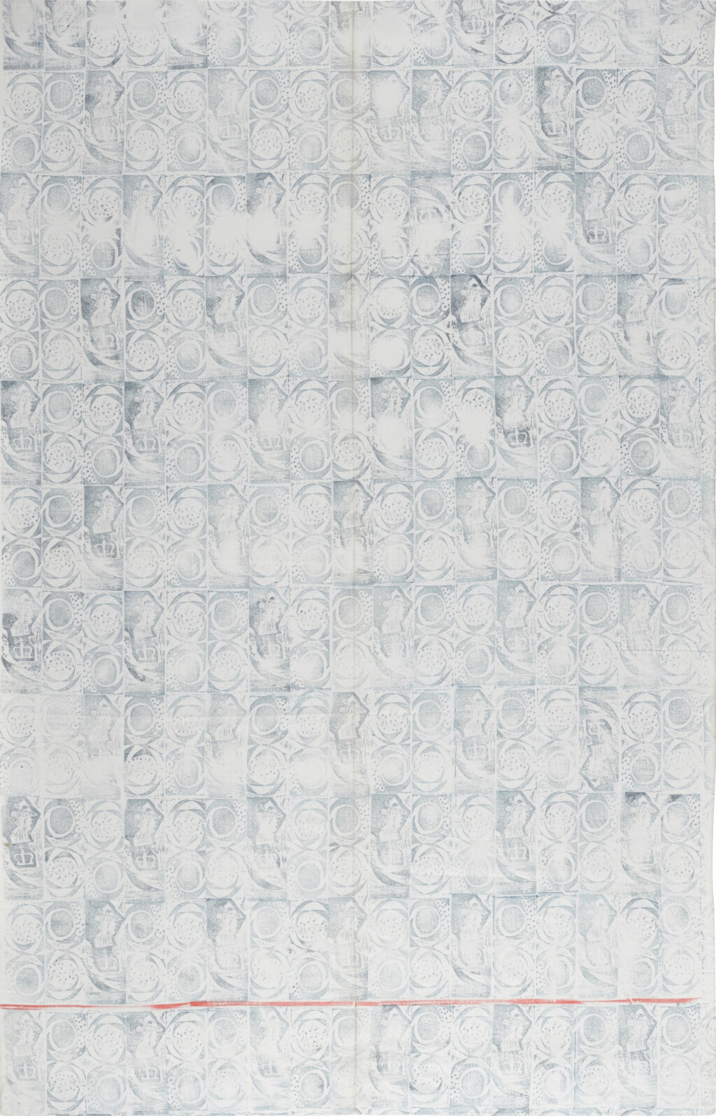 View full screen - View 1 of Lot 666. 'Princess' Textile (Kings and Queens).
