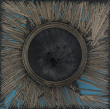 View full screen - View 1 of Lot 68. Tramatura con cerchio.