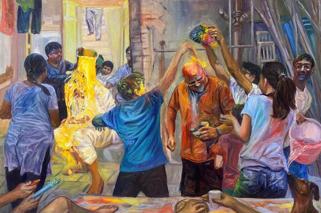 View full screen - View 1 of Lot 1525. Rajesh Kargutkar | Colour Day.