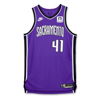 View full screen - View 1 of Lot 237. Trey Lyles Sacramento Kings 2024-2025 Game Worn Classic Edition Jersey.