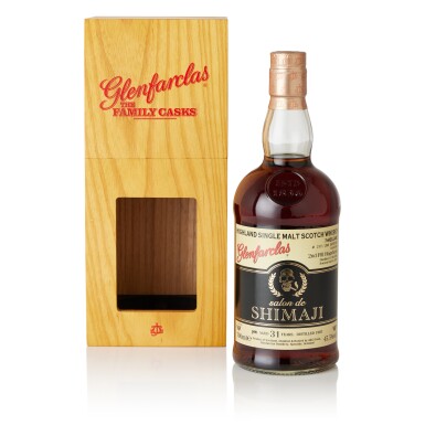 View full screen - View 1 of Lot 6173. Glenfarclas 31 Year Old Salon De Shimaji Cask #3820 45.5 abv 1987 (1 BT70).