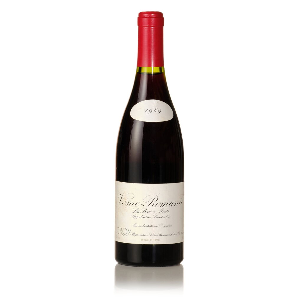 View full screen - View 1 of Lot 329. Vosne Romanée, Les Beaux Monts 1989 Domaine Leroy (1 BT).