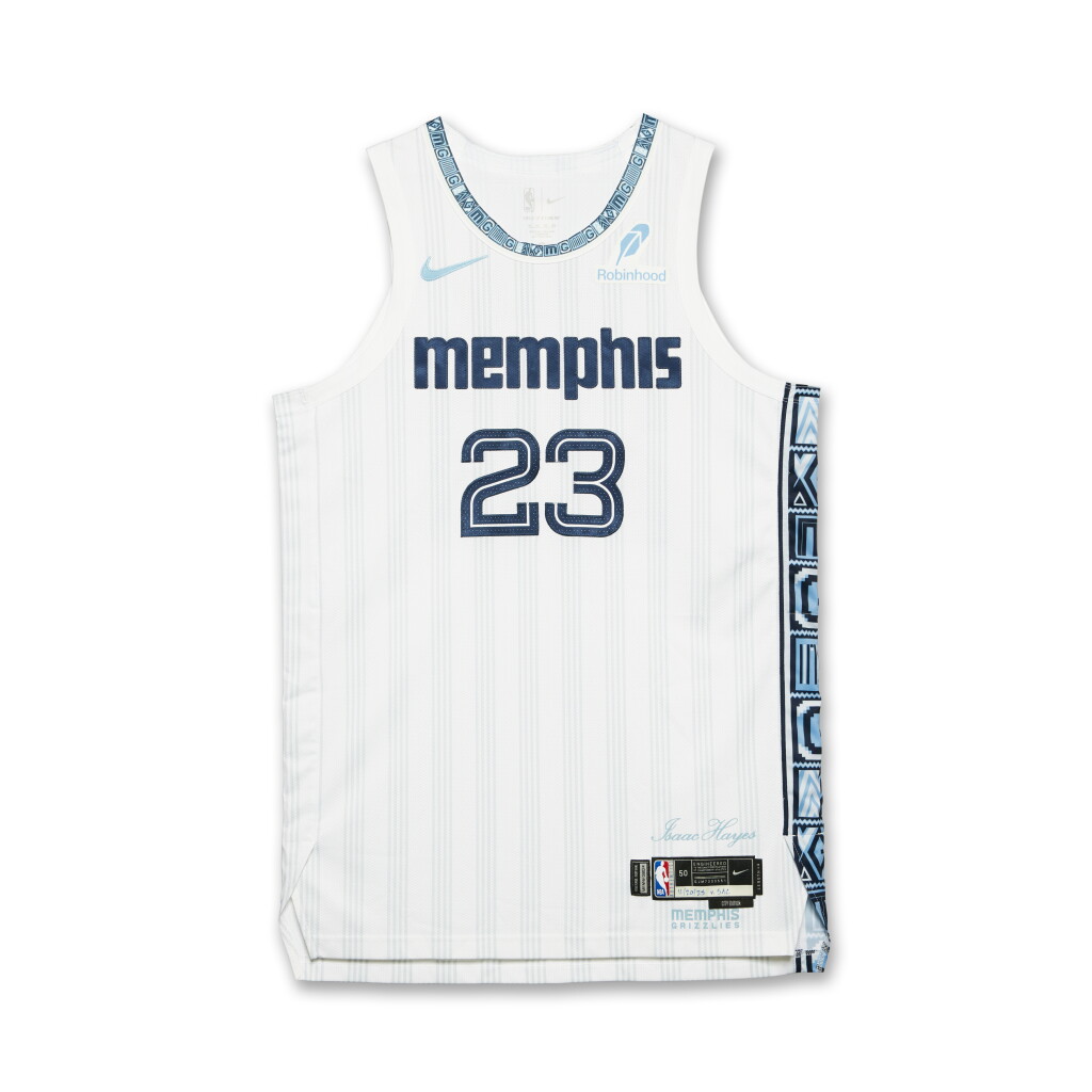 View full screen - View 1 of Lot 24. Cedric Coward Memphis Grizzlies 2025-2026 Game Worn City Edition Jersey .