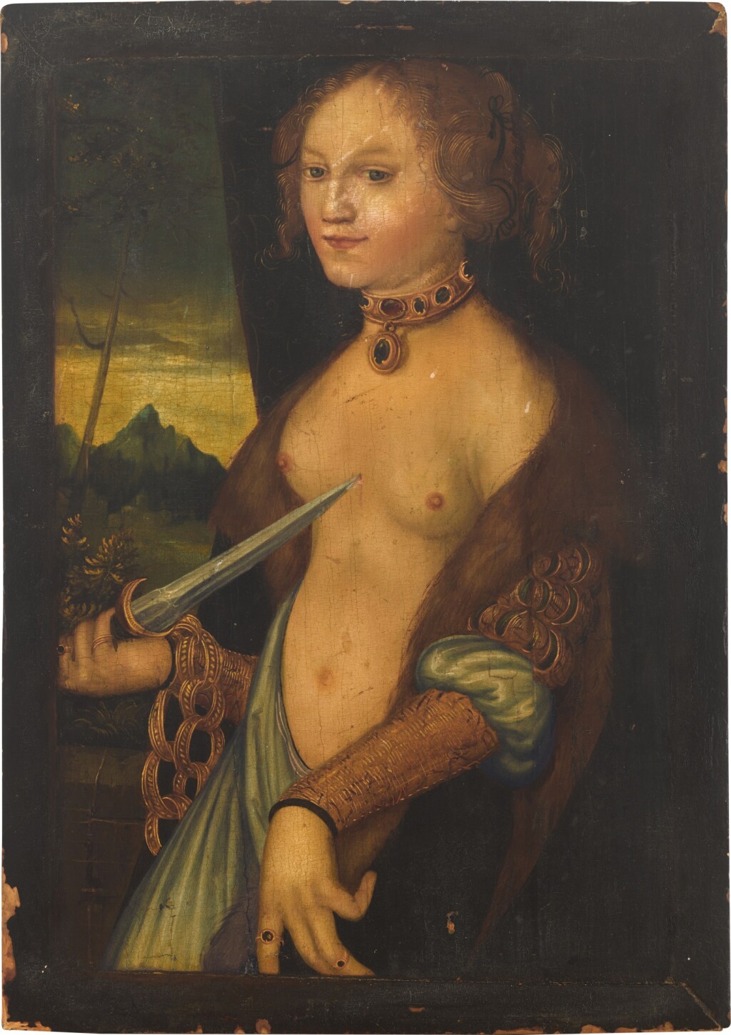 Follower of Lucas Cranach the Elder — Lucretia