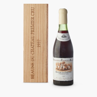 View full screen - View 1 of Lot 296. Beaune du Château 1937 Bouchard Père et Fils (1 BT).
