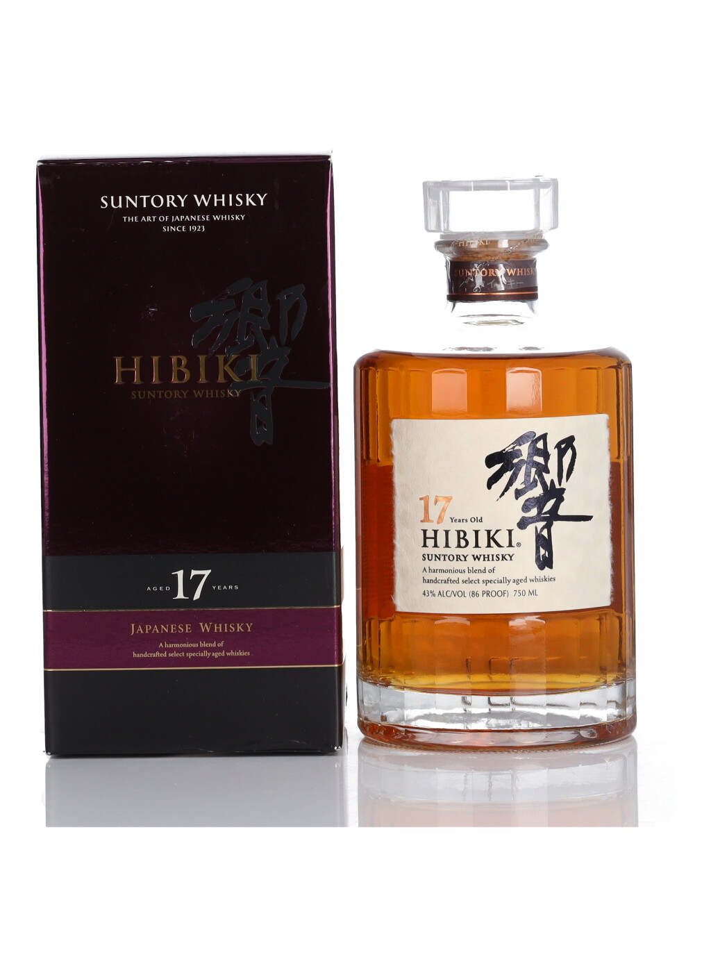 View full screen - View 1 of Lot 69. Hibiki 17 Year Old 43.0 abv NV (1 BT 75cl).