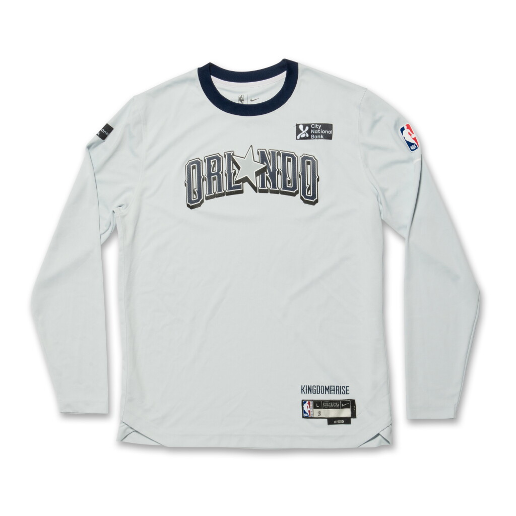 View full screen - View 1 of Lot 208. Kentavious Caldwell-Pope Orlando Magic 2024-25 Game Worn City Edition Warmup Set .