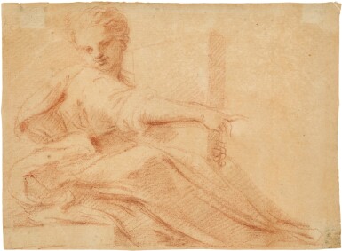 View full screen - View 1 of Lot 151. Six studies of Prophets and Sibyls, including the Persian or Agrippine Sibyl, the Delphic Sibyl and the Prophet David.