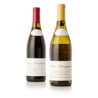 View full screen - View 1 of Lot 8531. Coteaux Bourguignons Blanc 2014 and Coteaux Bourguignons 2013 Domaine Leroy (4 BT).