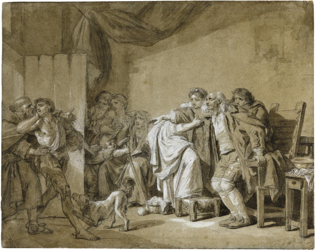 全螢幕檢視 - 查看64 JEAN-BAPTISTE GREUZE | THE RETURN OF THE PRODIGAL SON的1