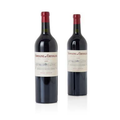 View full screen - View 1 of Lot 756. Domaine de Chevalier Rouge 2005 (12 BT).