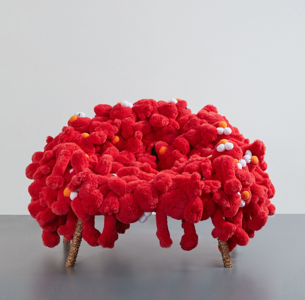 View full screen - View 1 of Lot 589. KAWS AND ESTUDIO CAMPANA | KAWS: Monster Chair KAWS: 怪物椅子.