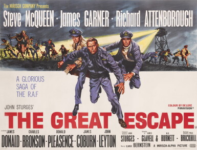 View full screen - View 1 of Lot 11. The Great Escape (1963), poster, British.