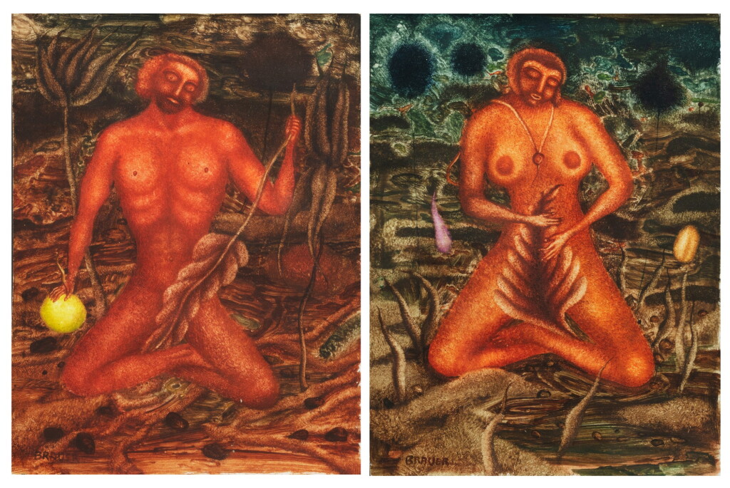 Voir en plein écran - Voir 1 du lot 191. (i) Eve (ii) Adam.