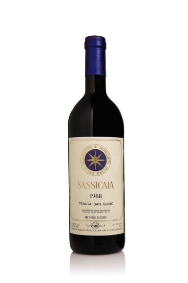 View full screen - View 1 of Lot 407. Sassicaia 1988 (6 BT).