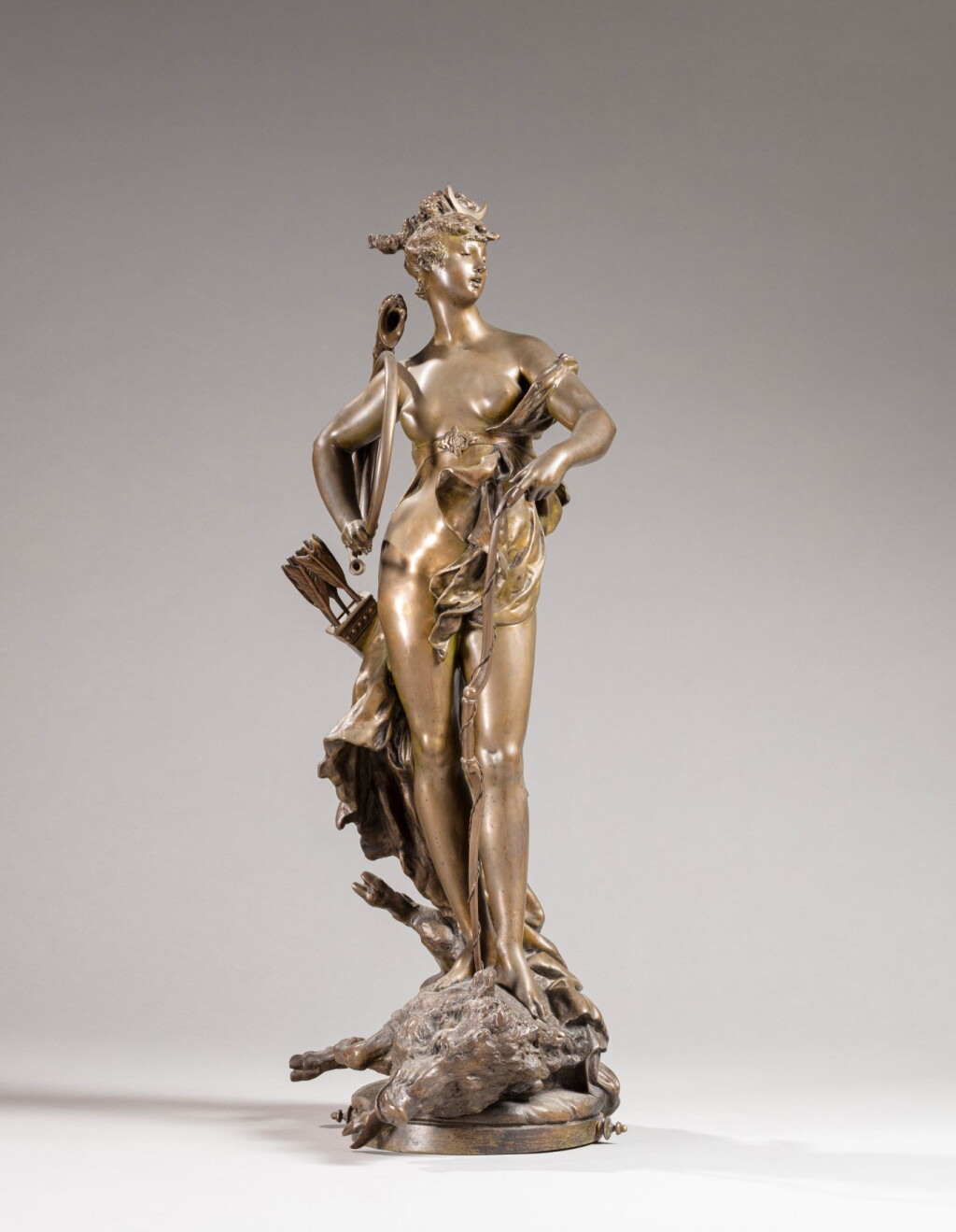 View full screen - View 1 of Lot 34. Diane triomphante | Diana victorious.